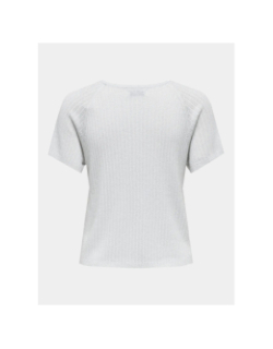 T-shirt à paillettes bodilla gris femme - Jdy