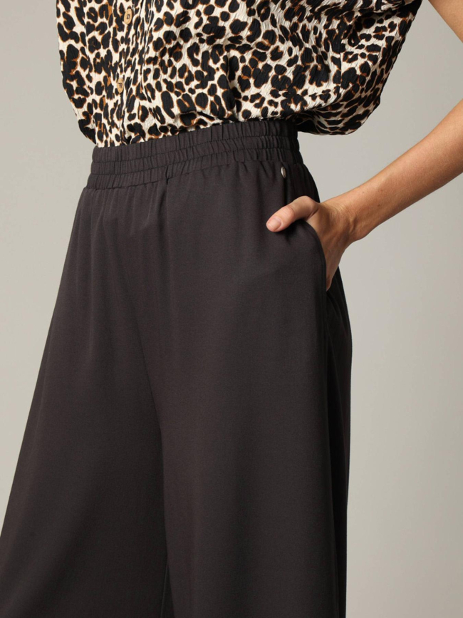 Pantalon large balia noir femme - Deeluxe