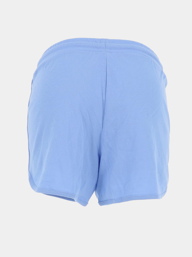 Short uni logo brodé bleu femme - Champion