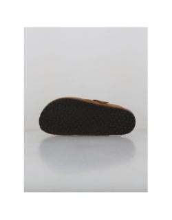 Mules en cuir suède louis marron homme - Jack & Jones