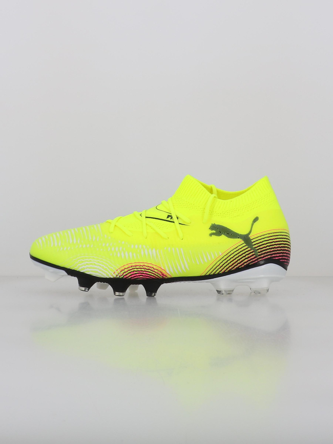 Chaussures de football future 8 match fg/ag jaune - Puma