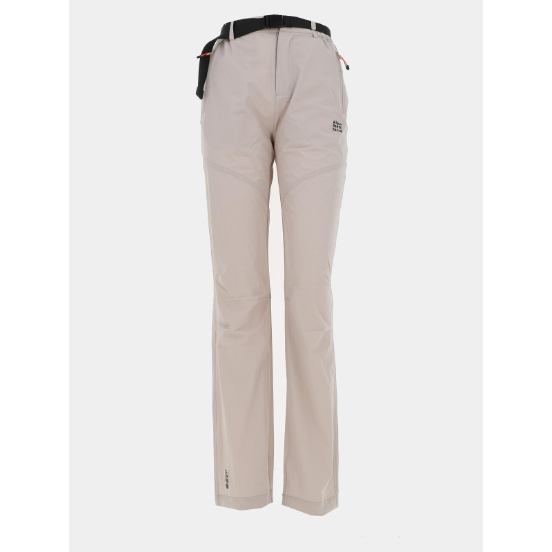 Pantalon de randonnée kino beige femme - Élémenterre