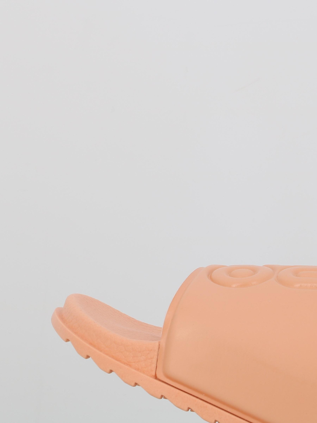 Claquettes match it slid orange femme - Hugo