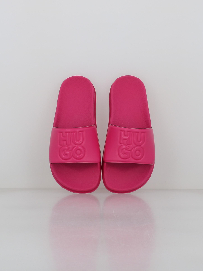 Claquettes match it slid rose femme - Hugo