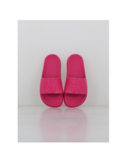 Claquettes match it slid rose femme - Hugo