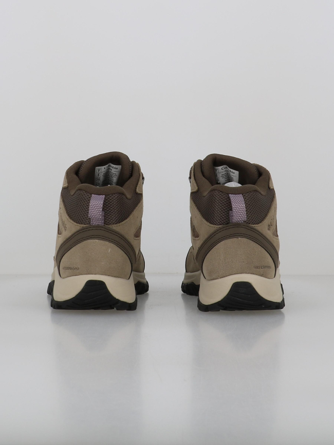 Chaussures de randonnée mid redmond 3 kaki femme - Columbia