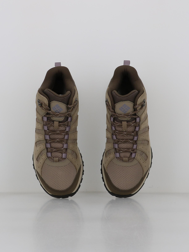 Chaussures de randonnée mid redmond 3 kaki femme - Columbia
