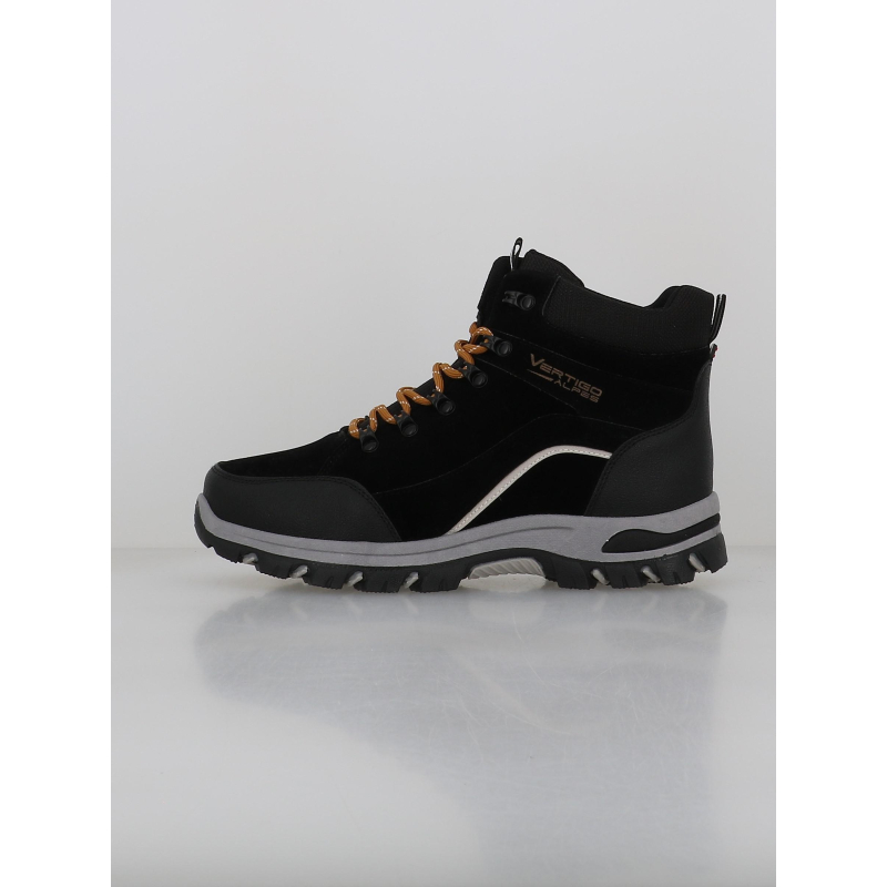 Chaussures trekking mi-haute vorie noir homme - Alpes Vertigo