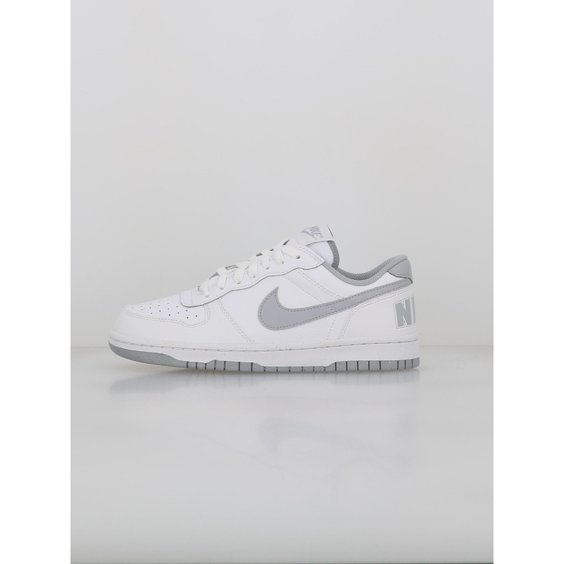 Baskets big low blanc gris homme - Nike