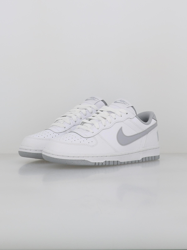 Baskets big low blanc gris homme - Nike