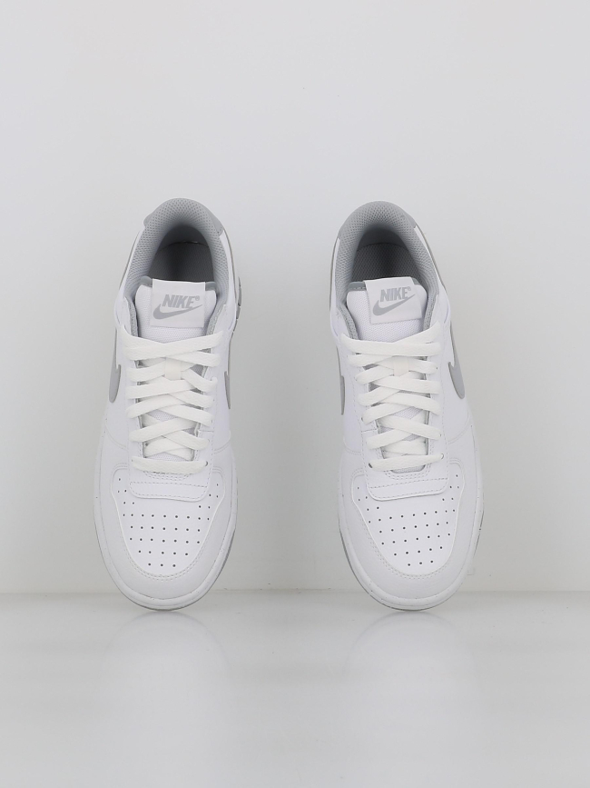 Baskets big low blanc gris homme - Nike