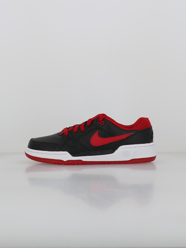 Baskets full force low gs noir rouge enfant - Nike