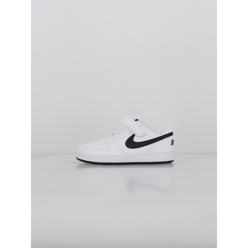 Baskets à scratch court borough td blanc noir enfant - Nike