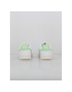 Baskets court vision blanc vert femme - Nike