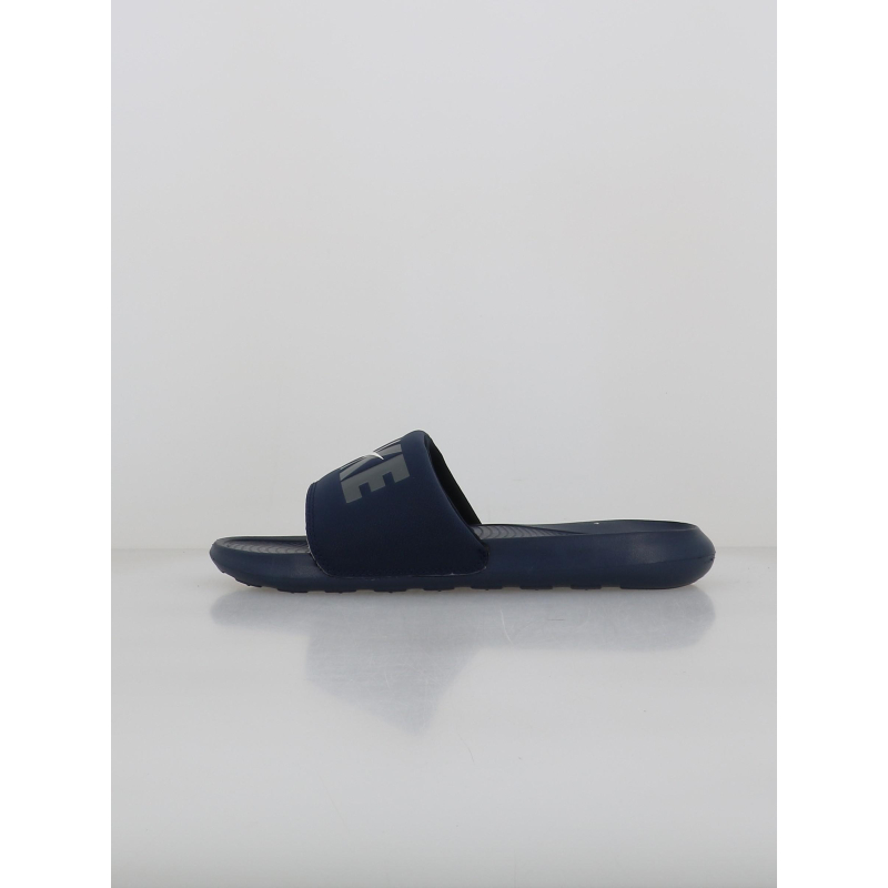 Claquettes victori one slide bleu marine gris homme - Nike