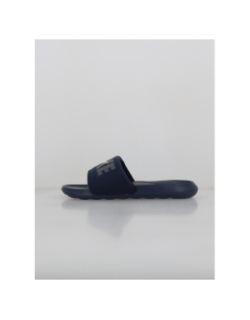 Claquettes victori one slide bleu marine gris homme - Nike