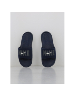 Claquettes victori one slide bleu marine gris homme - Nike