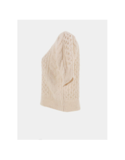 Gilet cardigan colette beige femme - Vero Moda
