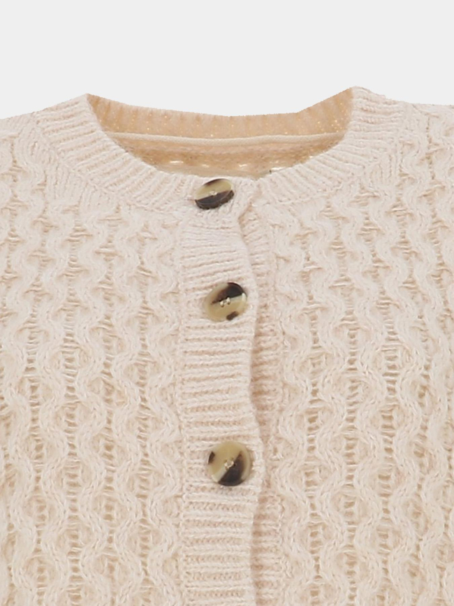 Gilet cardigan colette beige femme - Vero Moda