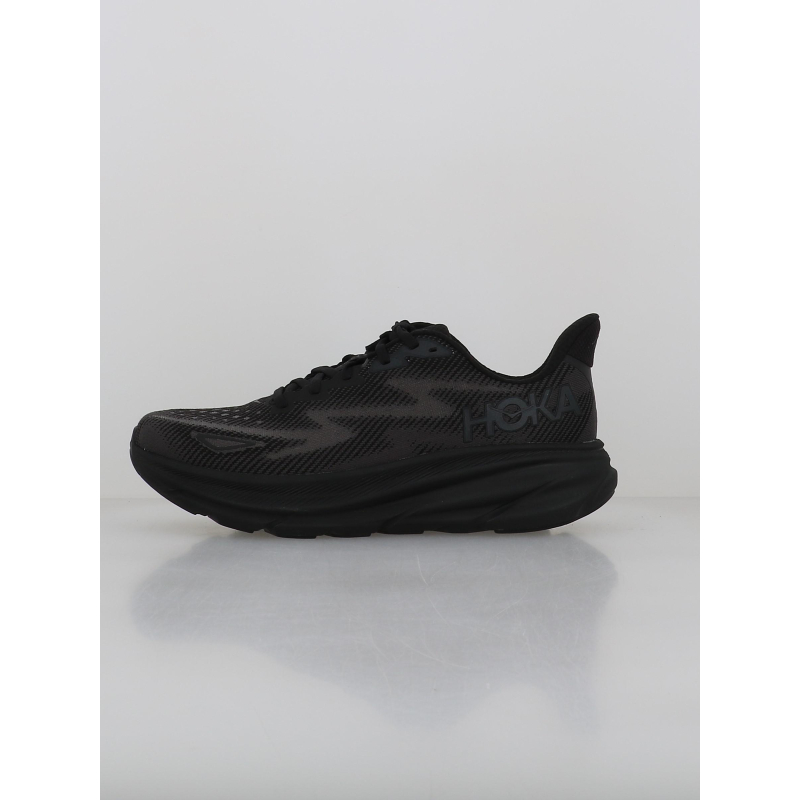 Chaussures de running clifton 9 noir homme - Hoka