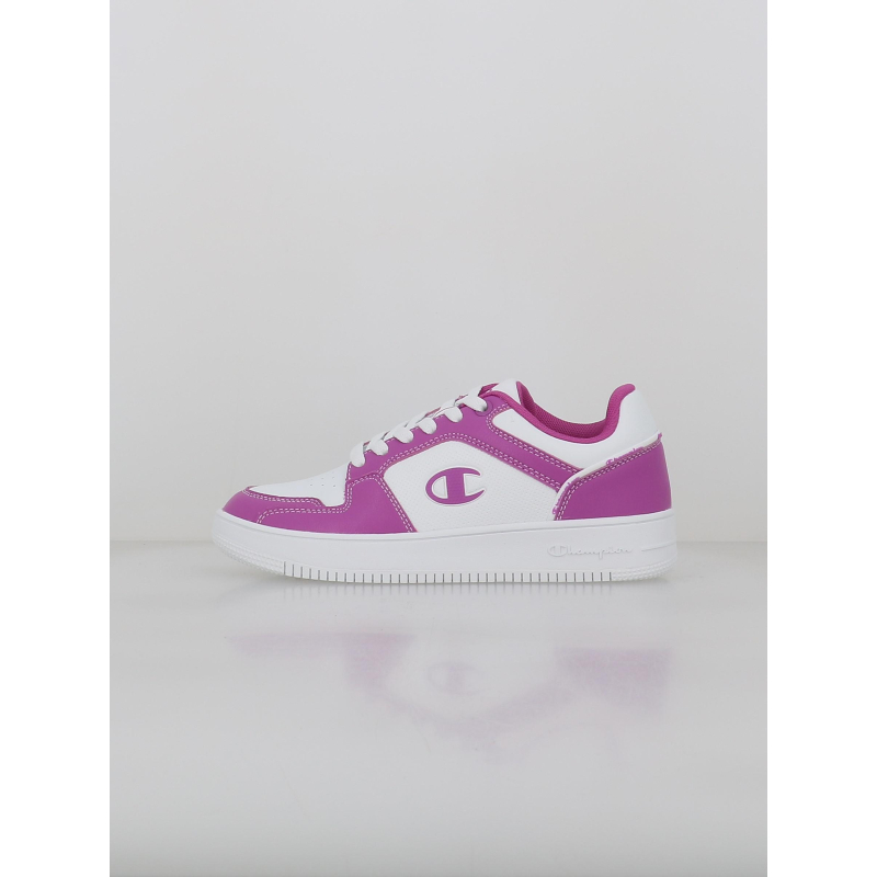 Baskets rebound 2.0 low violet blanc femme - Champion