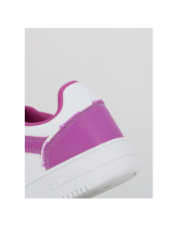 Baskets rebound 2.0 low violet blanc femme - Champion