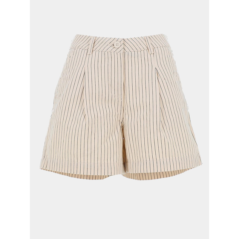 Short rayé maddy blanc femme - Jjxx