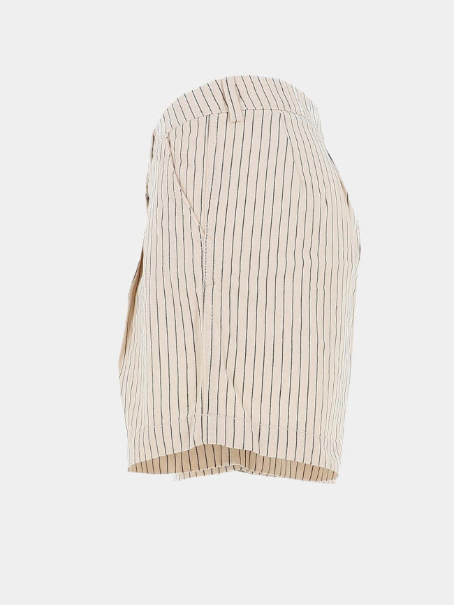 Short rayé maddy blanc femme - Jjxx