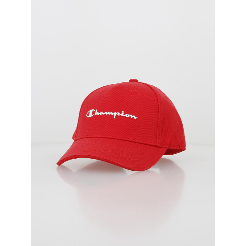 Casquette baseball logo brodé rouge - Champion