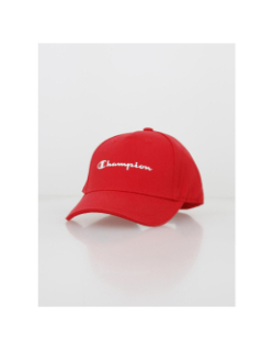 Casquette baseball logo brodé rouge - Champion