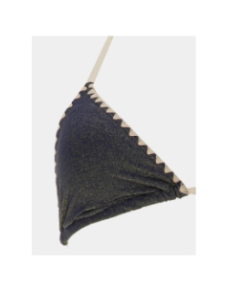 Maillot de bain 2 pièce léa brillant bleu marine femme - Lagon Bleu