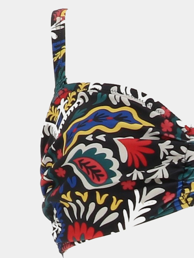 Maillot de bain 2 pièces lili goa noir femme - Lagon Bleu