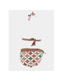 Maillot de bain 2 pièces lolita gold blanc femme - Lagon Bleu