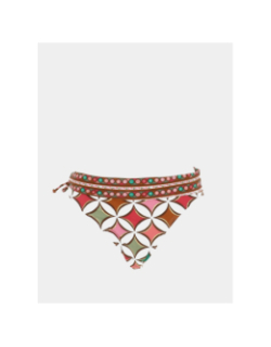 Maillot de bain 2 pièces lolita gold blanc femme - Lagon Bleu