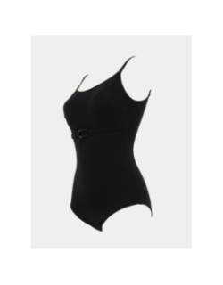 Maillot de bain 1 pièce anita gaufré noir femme - Lagon Bleu