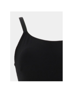 Maillot de bain 1 pièce anita gaufré noir femme - Lagon Bleu