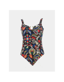 Maillot de bain 1 pièce nathalie goa noir femme - Lagon Bleu