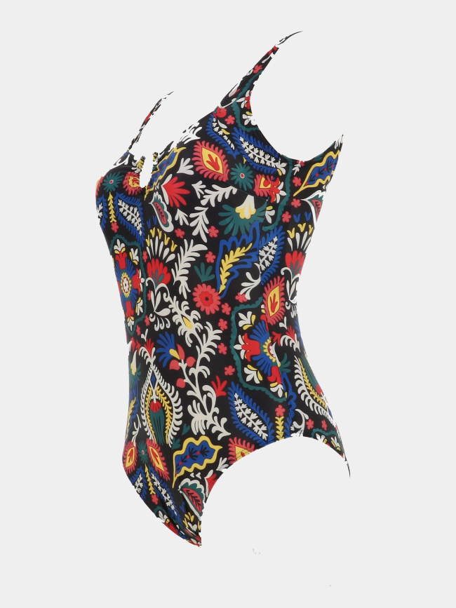 Maillot de bain 1 pièce nathalie goa noir femme - Lagon Bleu