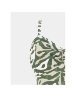 Maillot de bain camille gold st trop kaki femme - Lagon Bleu