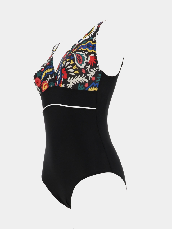 Maillot de bain cecile goa noir femme - Lagon Bleu