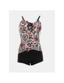 Maillot de bain tankini melina goa beige femme - Lagon Bleu