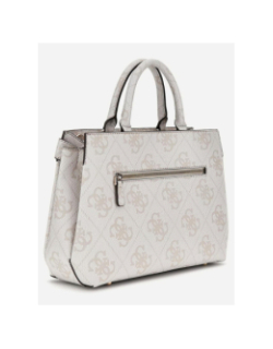 Sac à main lorelei logoté écru blanc femme - Guess