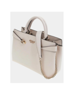 Sac à main lorelei girlfriend uni gris clair femme - Guess