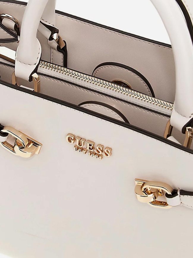 Sac à main lorelei girlfriend uni gris clair femme - Guess