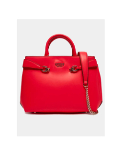 Sac à main lorelei girlfriend uni rouge femme - Guess