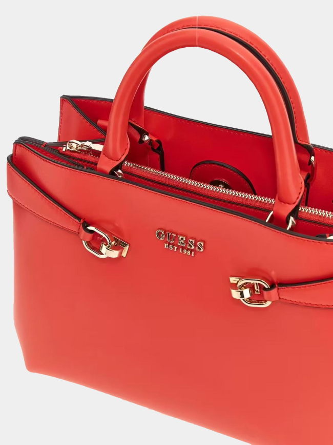 Sac bandoulière mini lorelei rouge femme - Guess