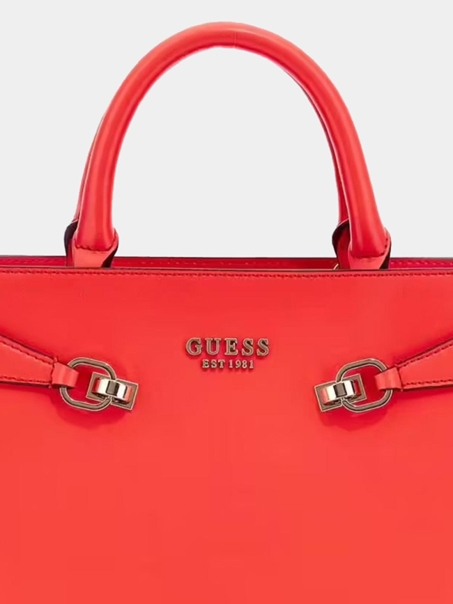 Sac bandoulière mini lorelei rouge femme - Guess