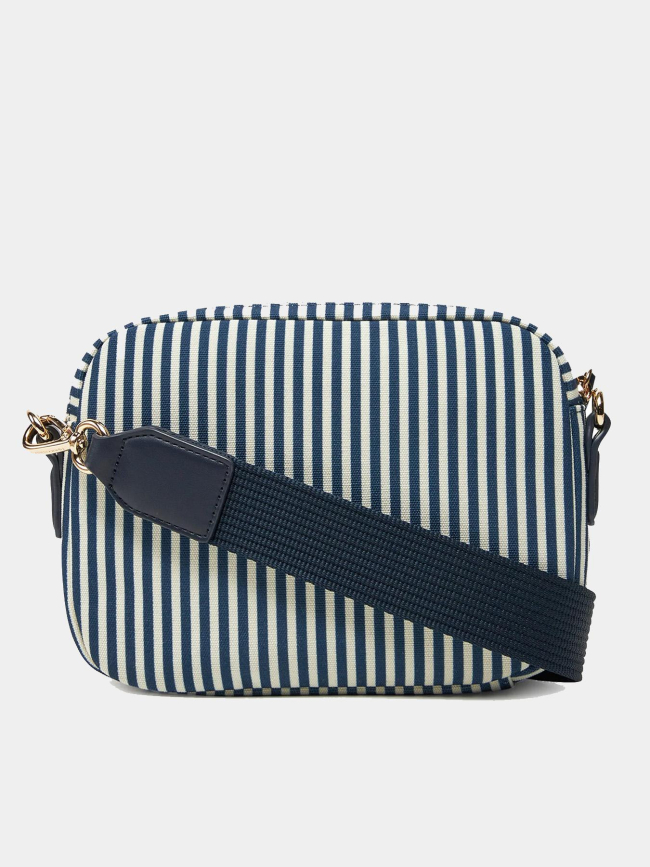 Sac bandoulière rayé summer poppy bleu femme - Tommy Hilfiger