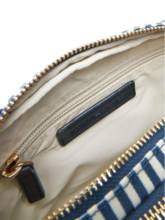 Sac bandoulière rayé summer poppy bleu femme - Tommy Hilfiger