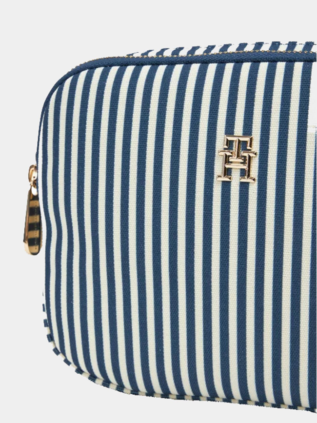Sac bandoulière rayé summer poppy bleu femme - Tommy Hilfiger